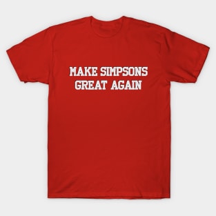 Make Simpsons Great Again T-Shirt